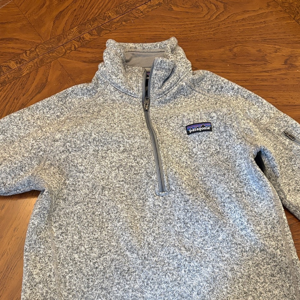 Patagonia Women Better Sweater Zip-Up Sweater in Heather Gray